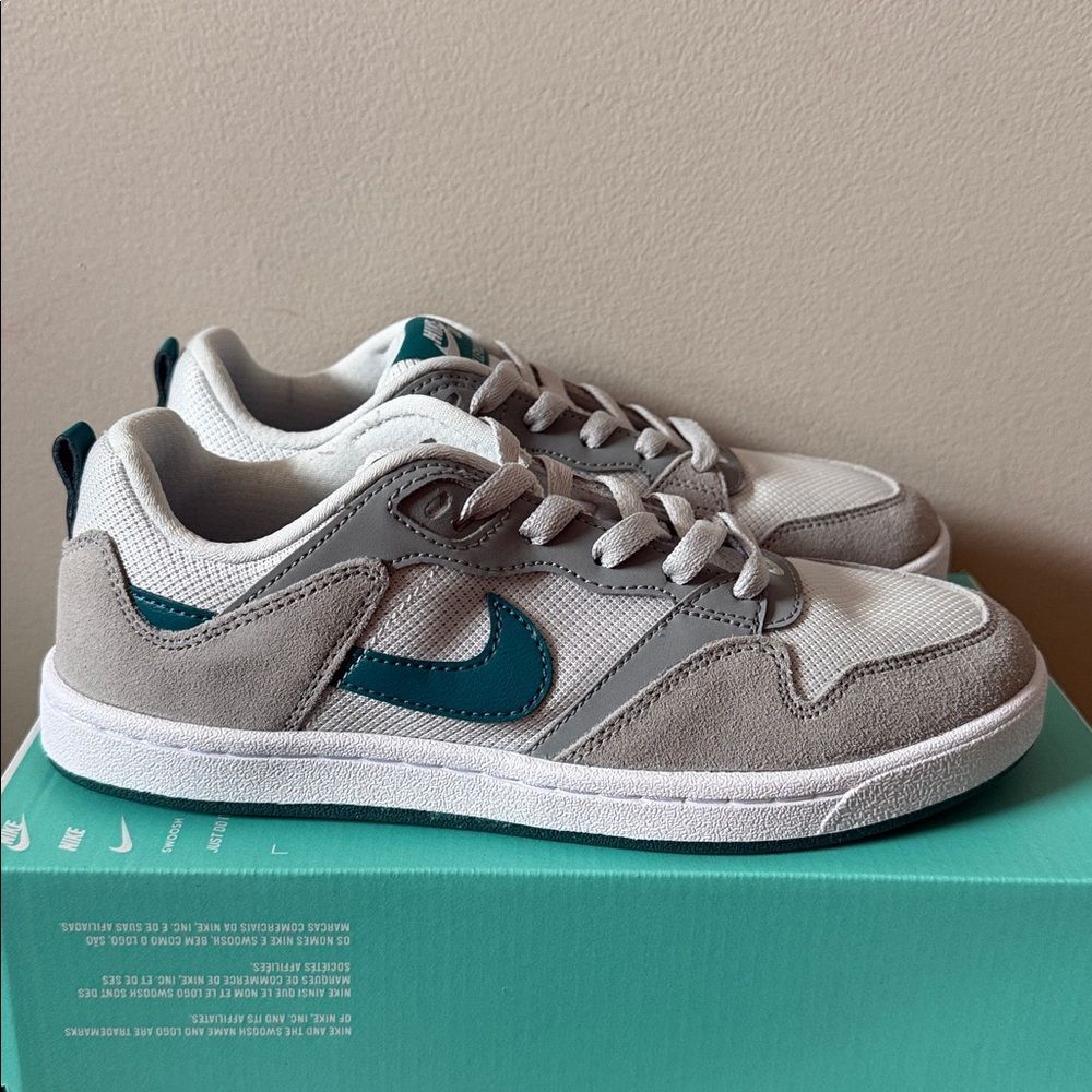 Nike SB Alleyoop GS Grey Teal  CJ0883-003 Size 6Y